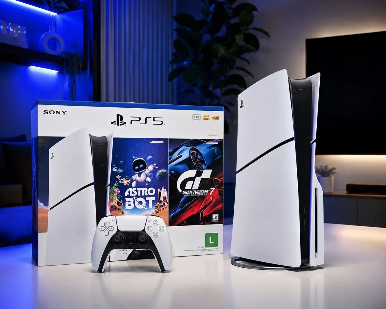 PS5 Slim c/ Leitor de Disco - Foto 5
