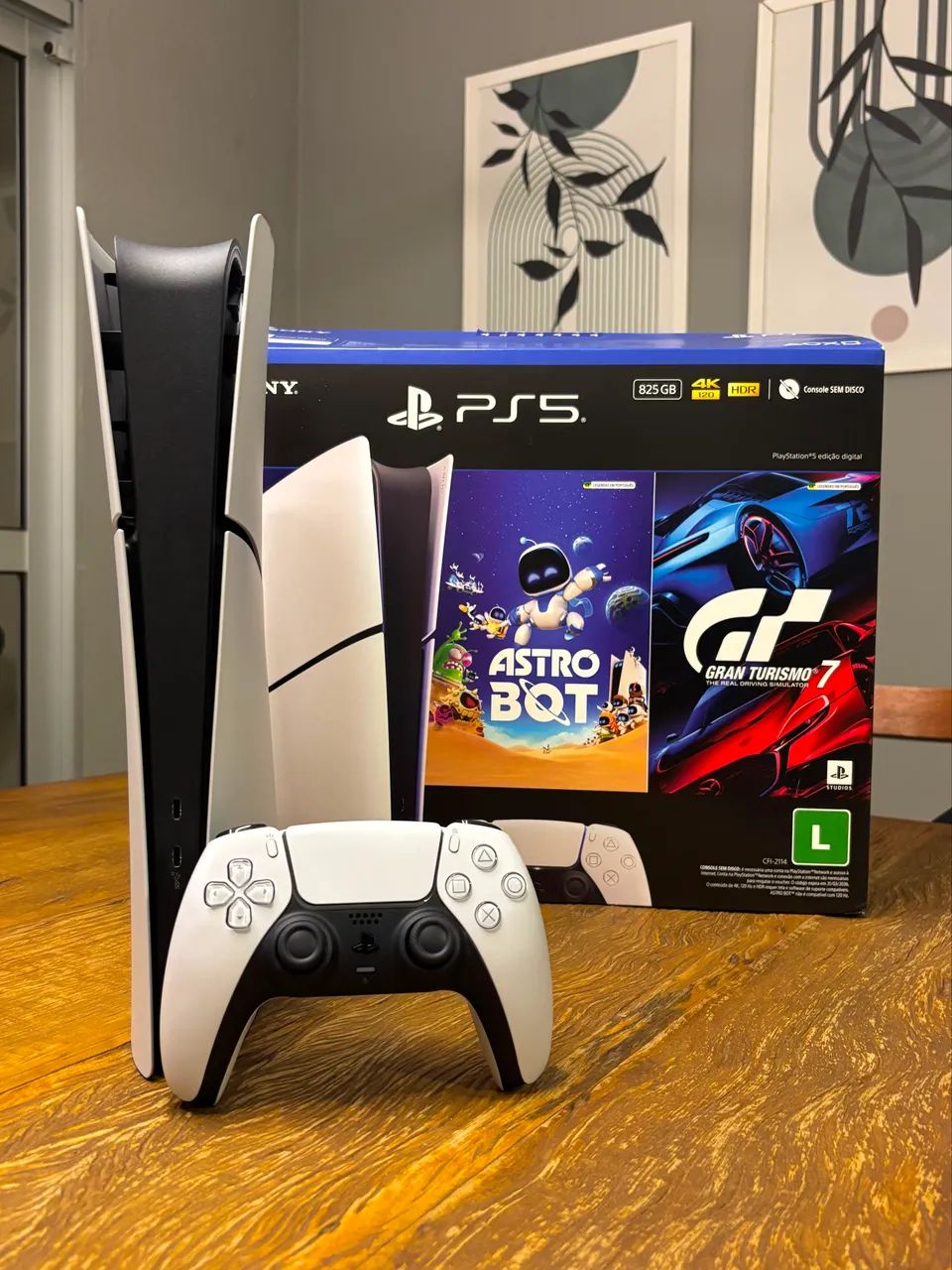 PS5 Slim Digital | Impecável Na Caixa  - Foto 3