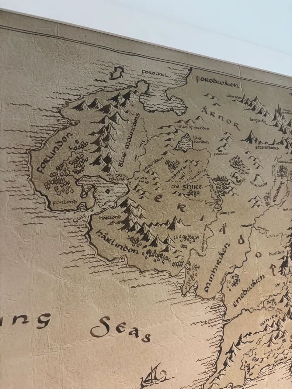 Quadro Mapa da Terra Média - mais de 2m - Foto 2