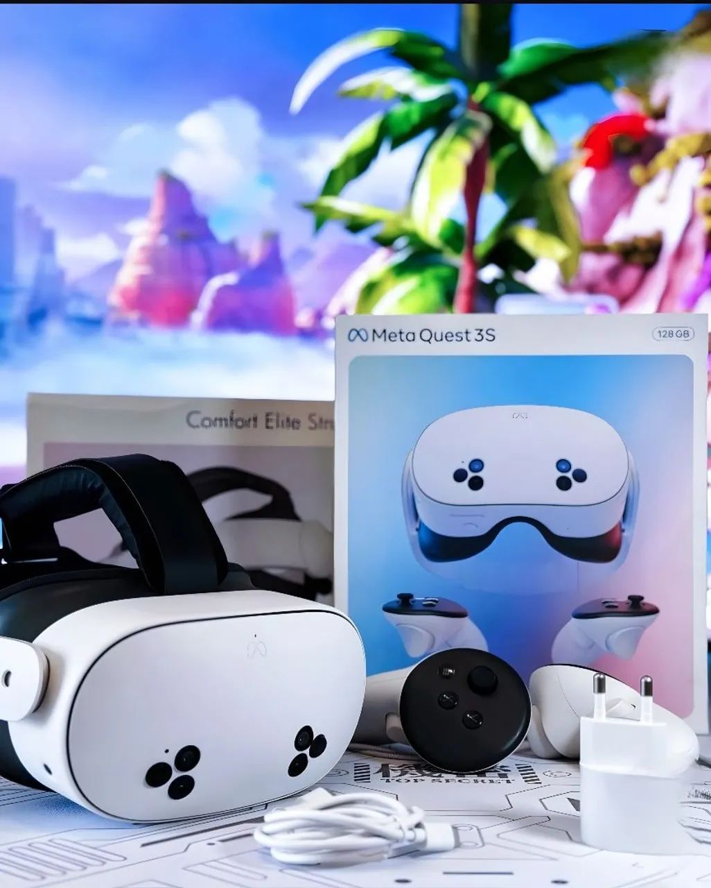 META QUEST 3S 128GB NOVO - Consoles de Vídeo Game - Itoupava Norte