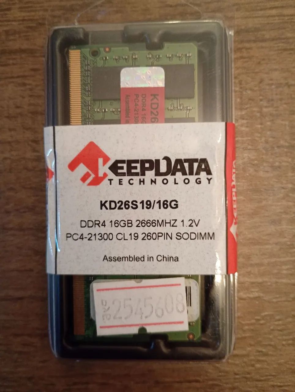Memória ram 16gb