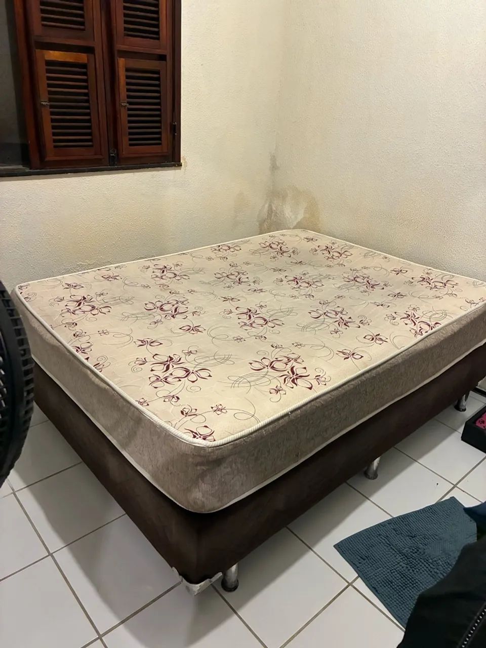 Base + colchão casal padrão  - Foto 3