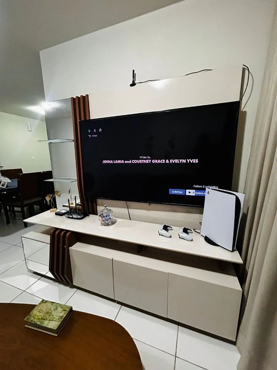 Rack com painel