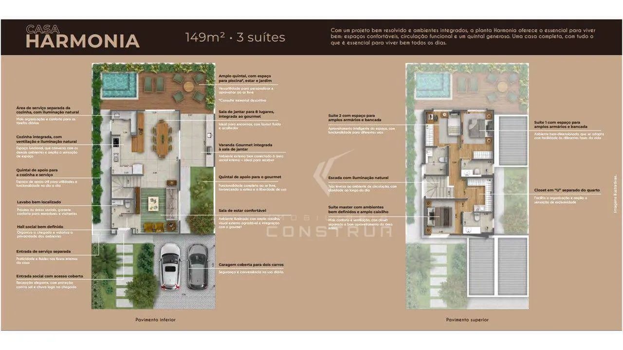 LANÇAMENTO - CASA BELLA PARQUE ALPHAVILLE - SOBRADOS DE 149M² - CAMPINAS/SP. - Foto 2