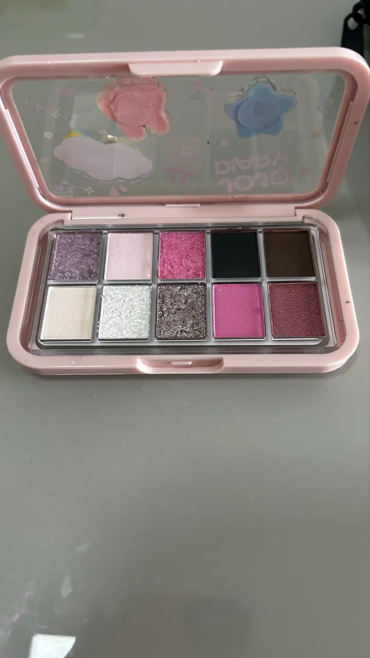 Paleta de sombra da marca jojo diary com cores metálicas e matte  - Foto 2