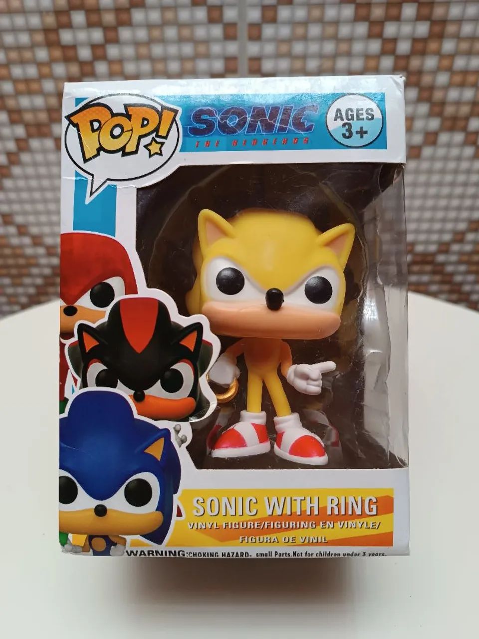 Funko Pop Sonic coleção The Hedgehog