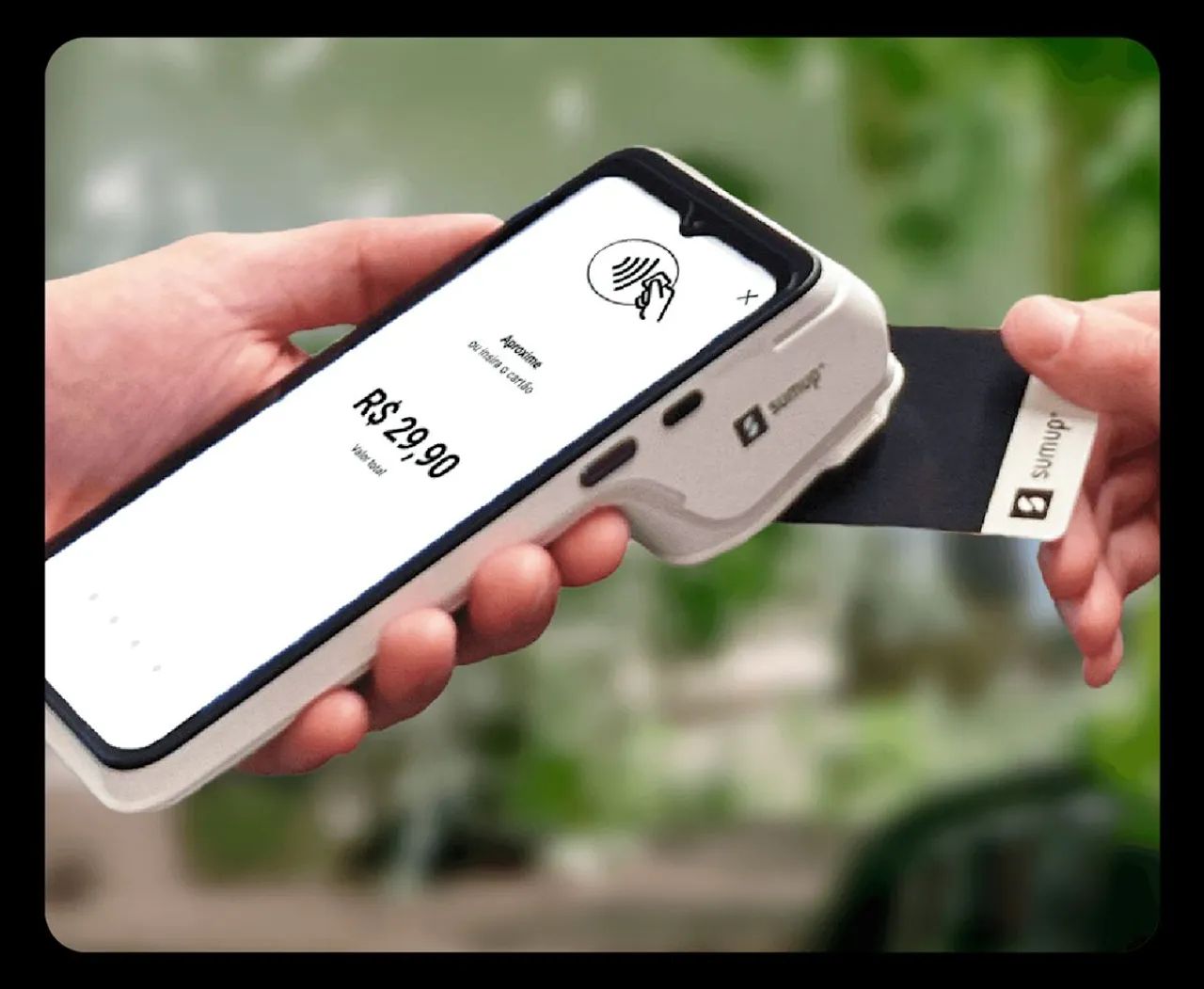 Máquina de cartão Sumup Smart