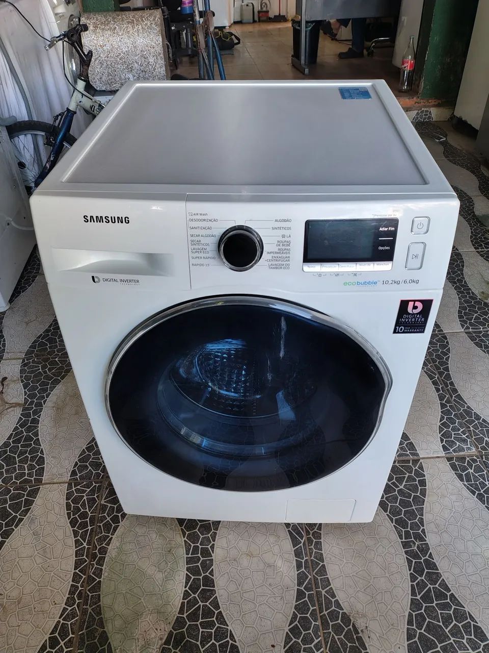 Lava e seca Samsung 10.2 kg 220 volts