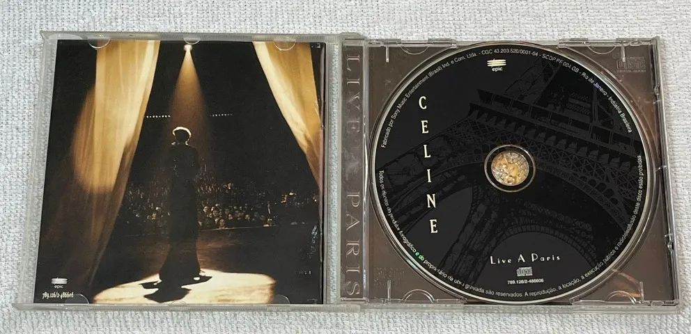 CD Celine Dion - Live Paris  - Foto 2