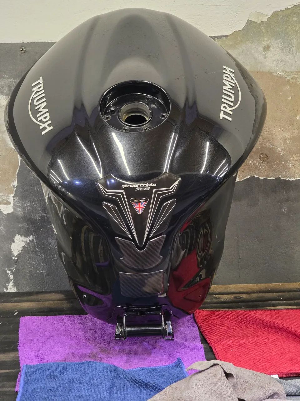Tanque combustivel triumph 765 2018 - Foto 3