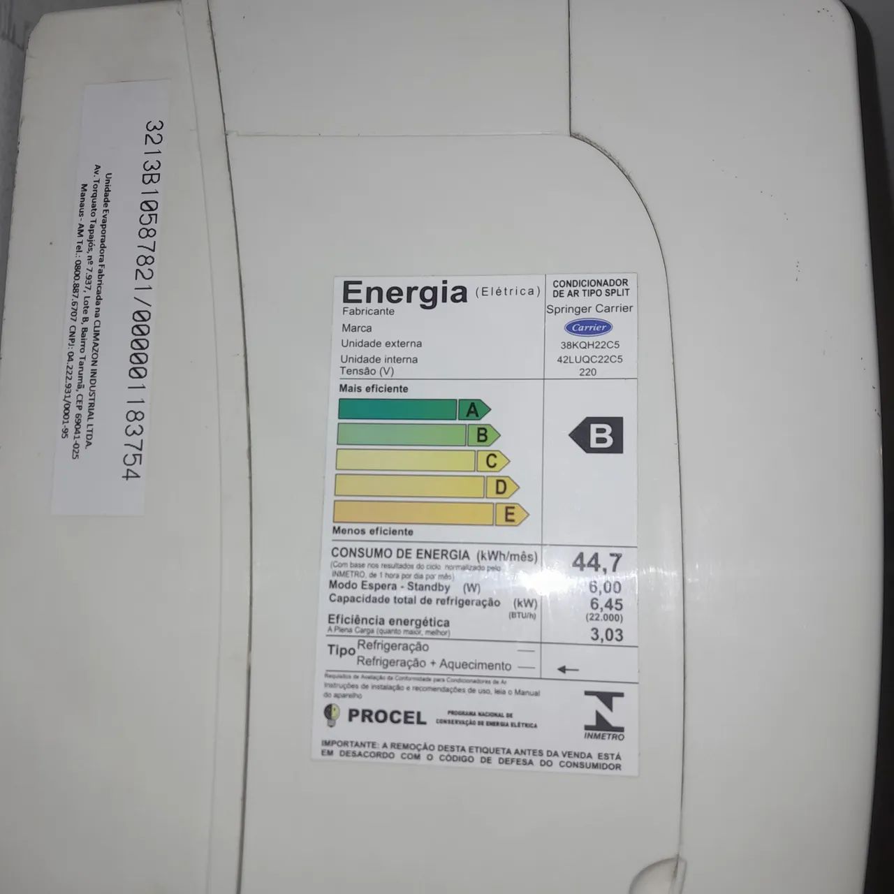Ar quente e frio 22000 Btus - Foto 5