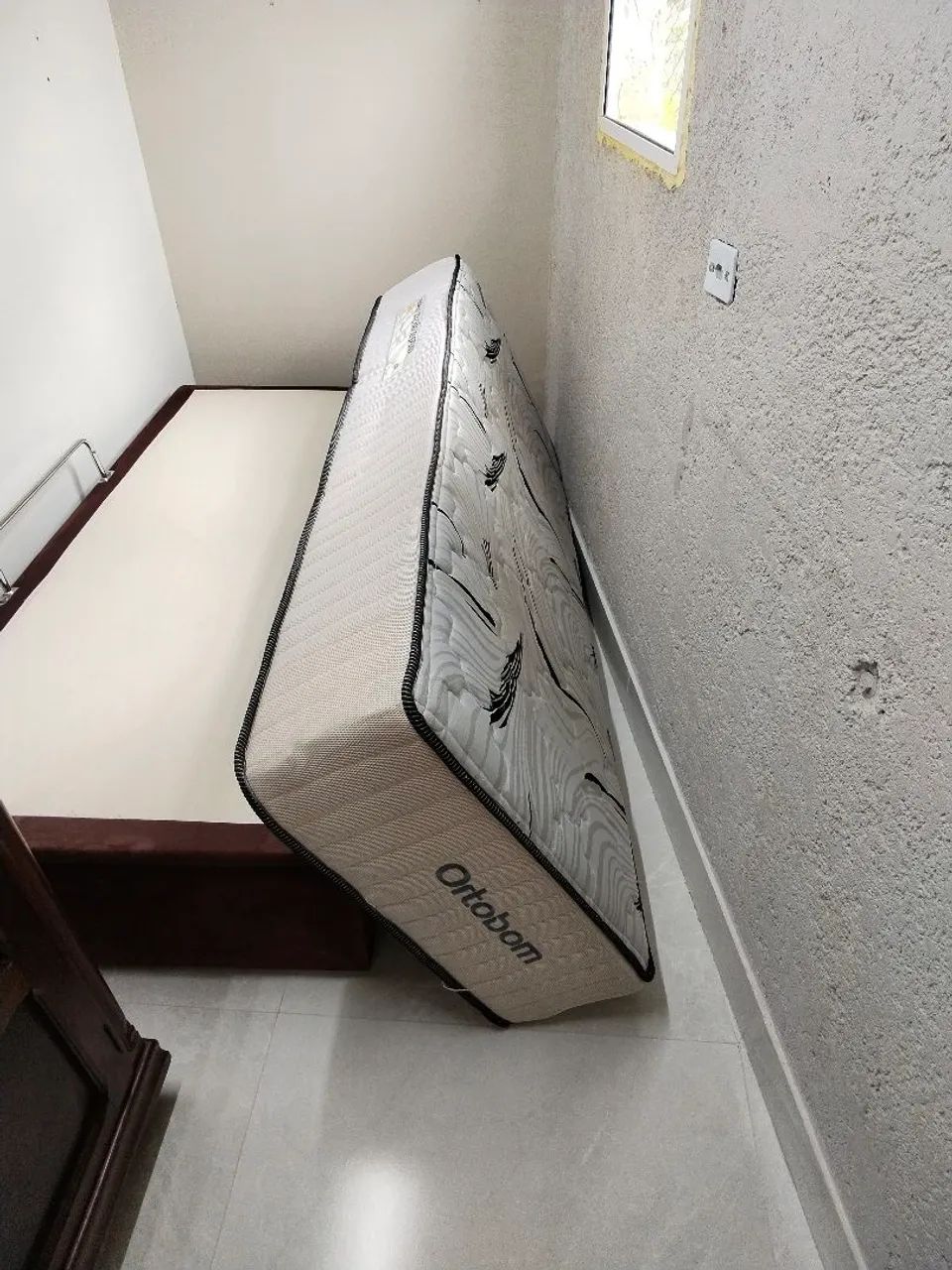 Cama baú com colchão Ortobom solteiro  - Foto 5