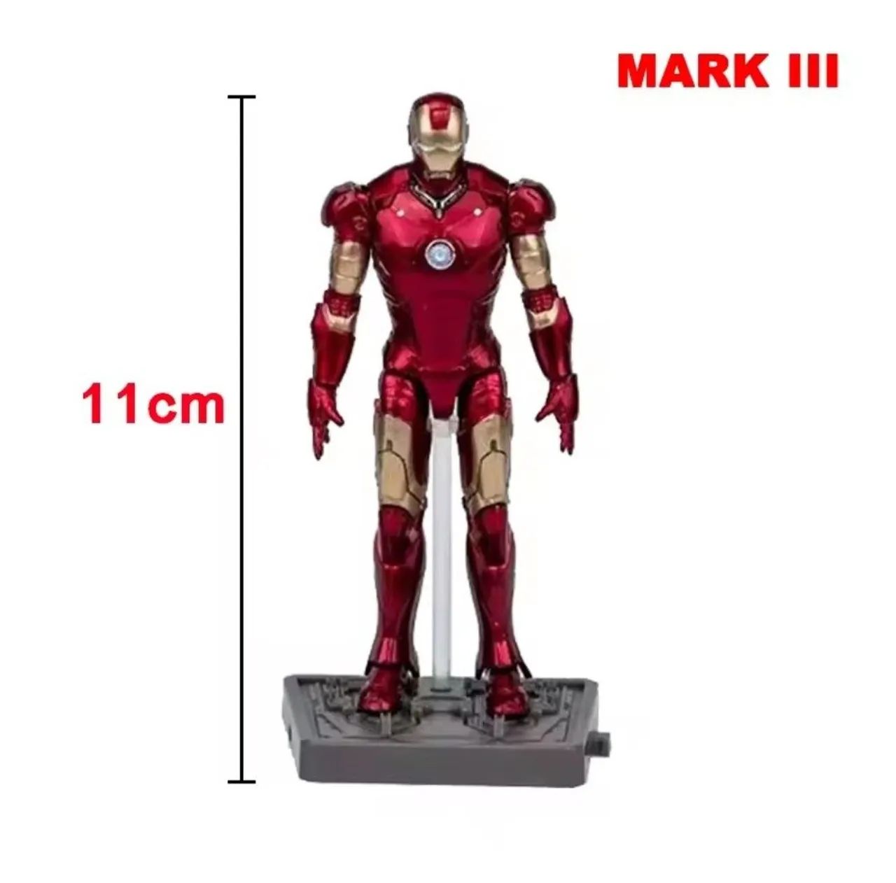 Action Figure Homem de Ferro 11cm