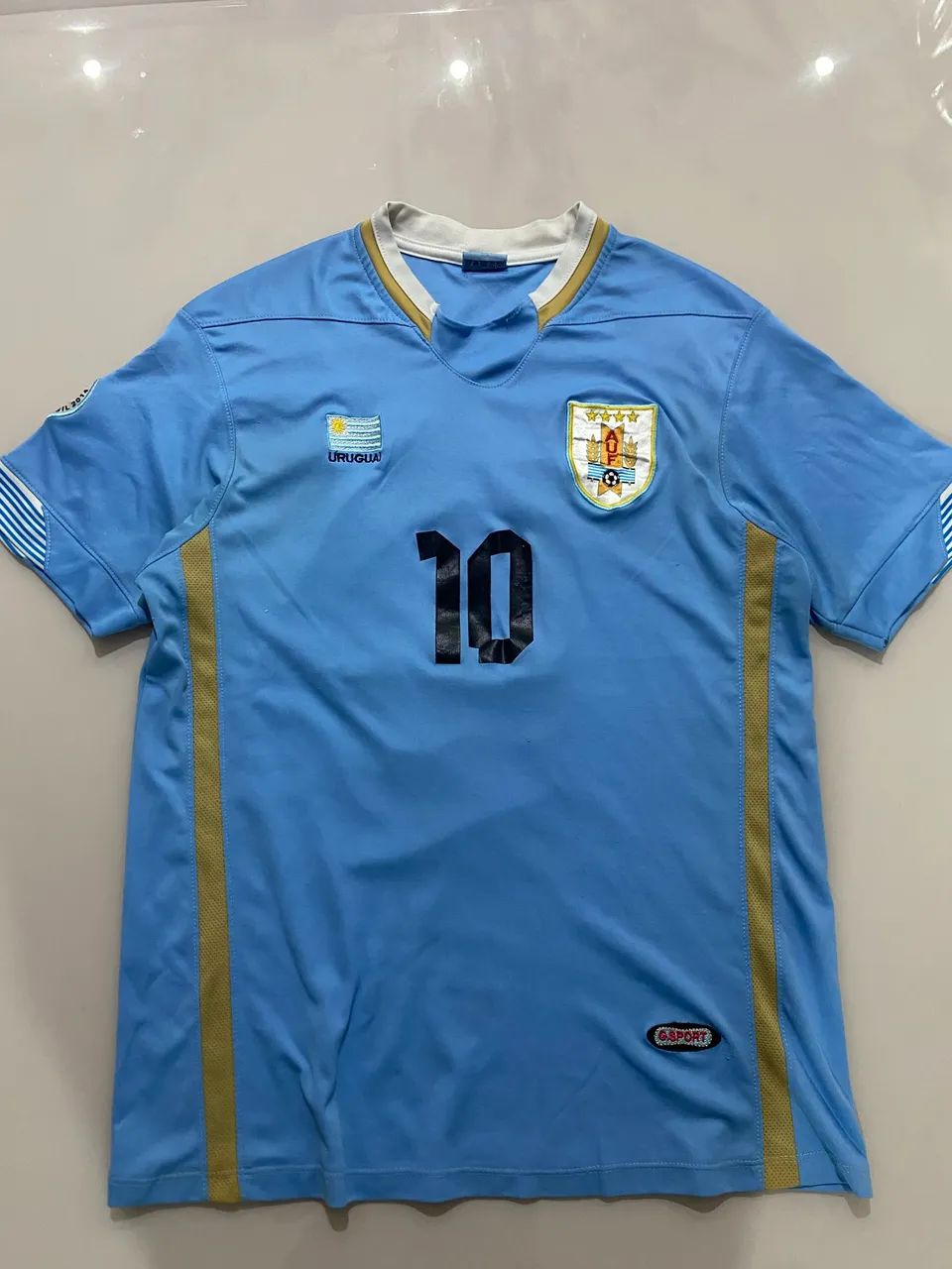 Camisa Uruguai 2014 retrô  - Foto 2