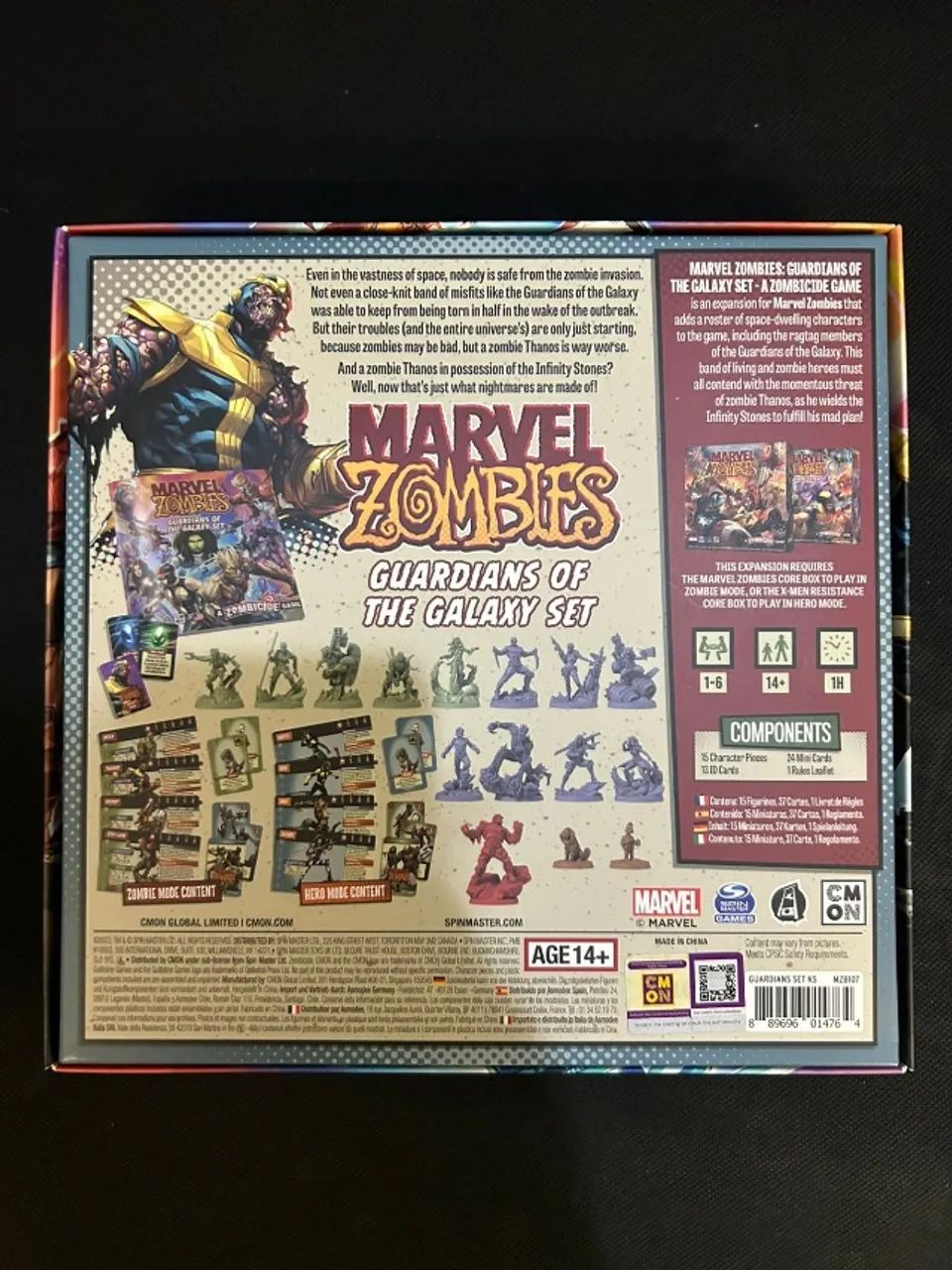 Marvel Zombicide Kickstarter Guardioes da Galaxia - Foto 3