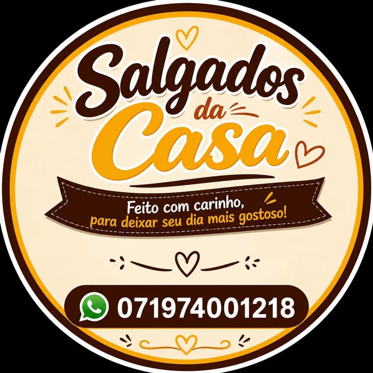 Encomenda de salgados 