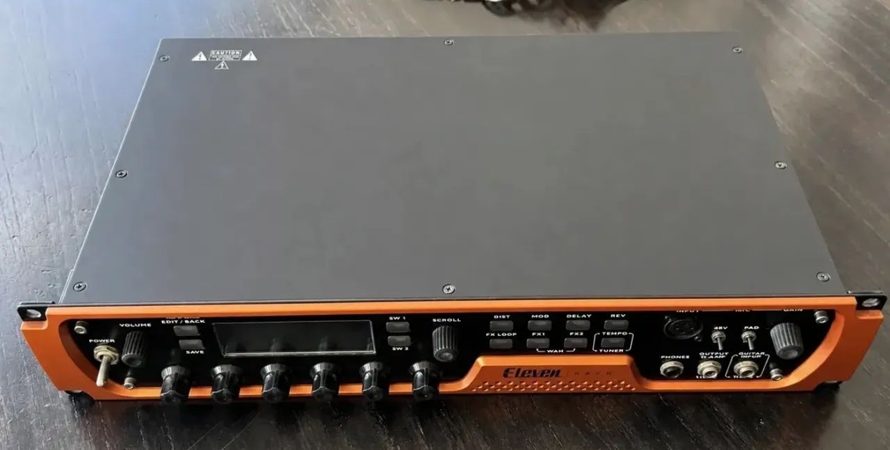 Avid Eleven Rack Processador De Guitarra (Usado) - Foto 2