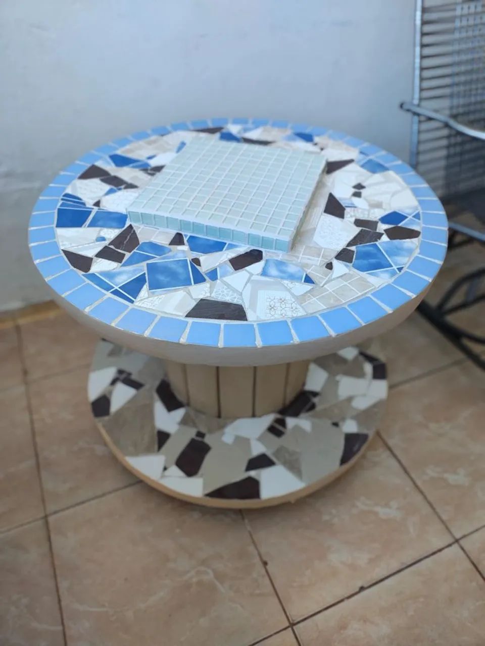 Mesa artesanal em carretel! - Foto 2