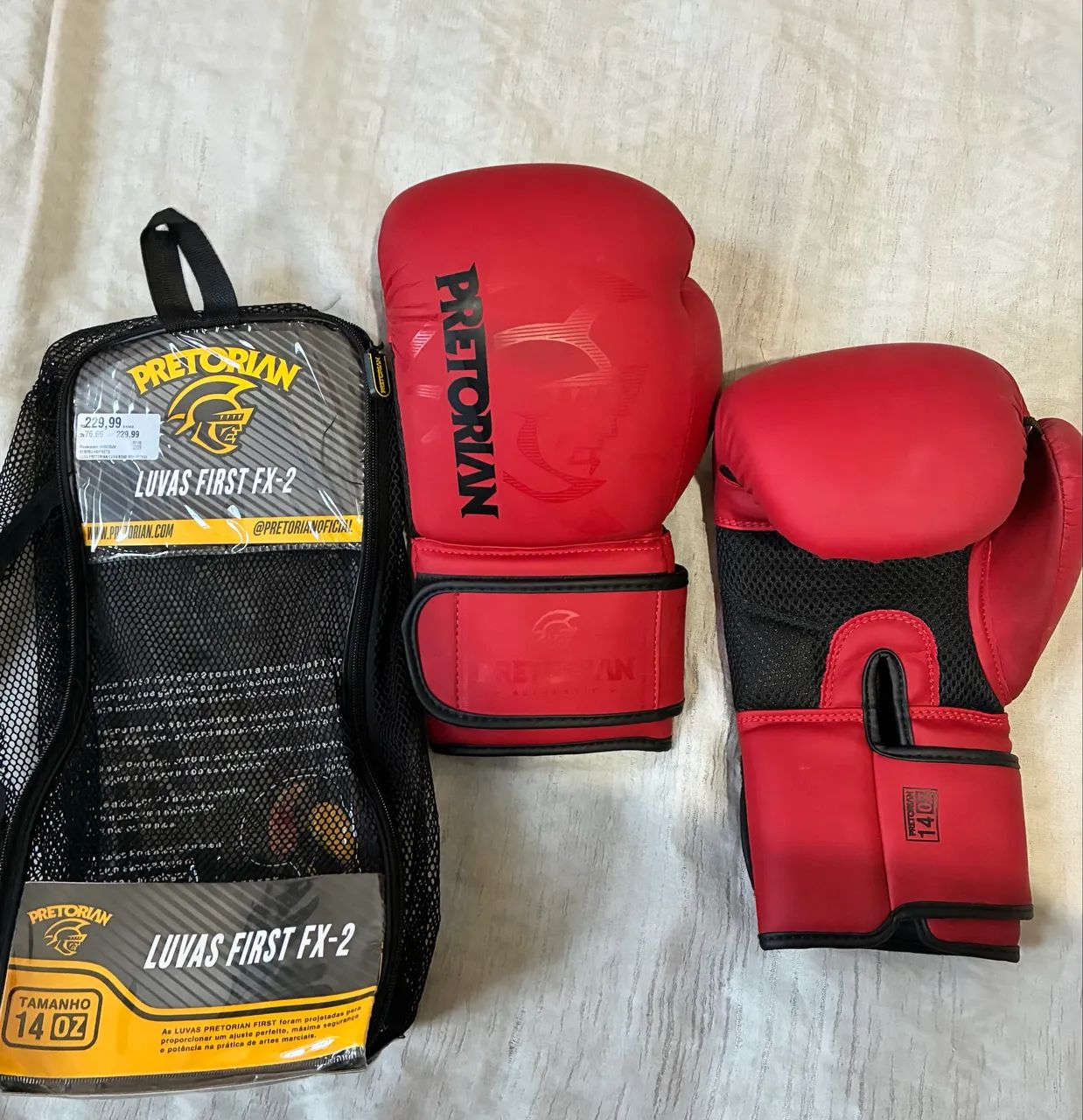 LUVA MUAY THAI TAM 14