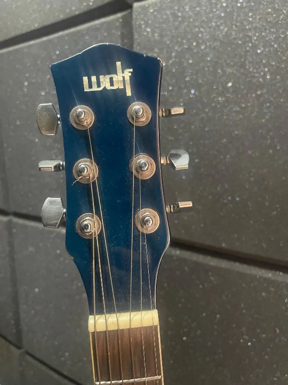 Violão Wolf de aço com capa - Foto 3