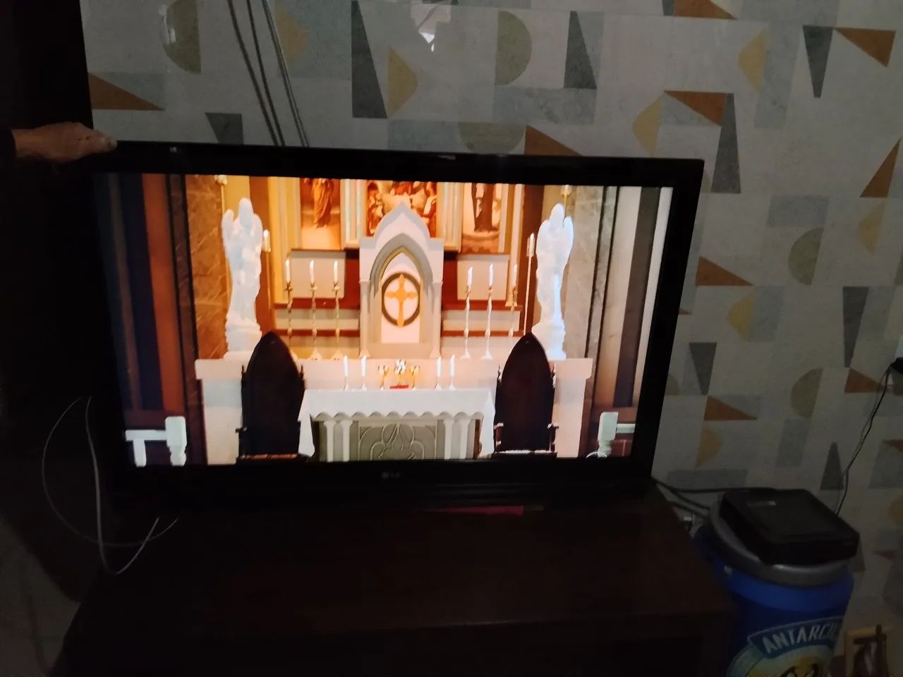 Tv 47 LG ( funcionando parcialmente) - Foto 2