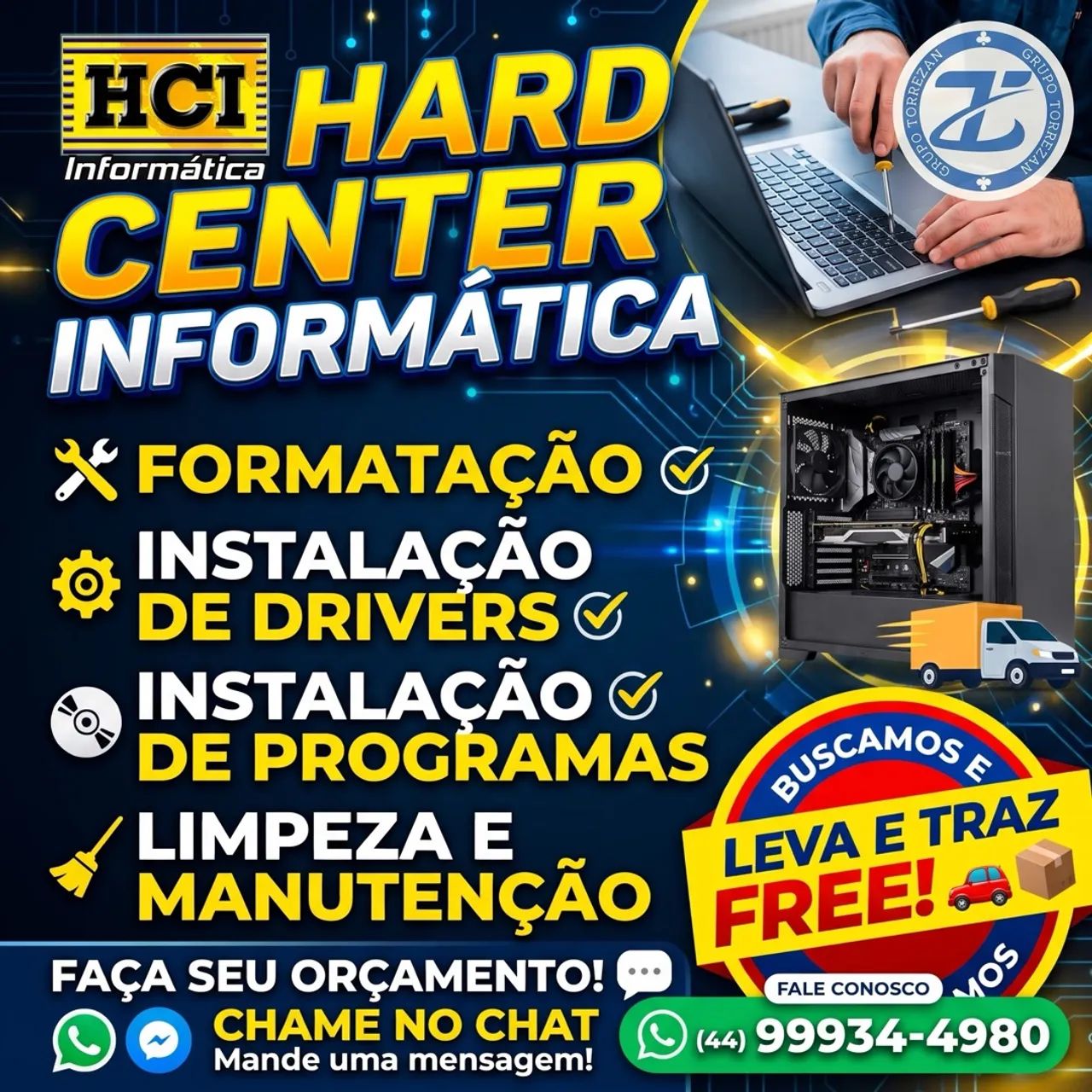 Formatação Limpeza Pasta Térmica Drives Programas