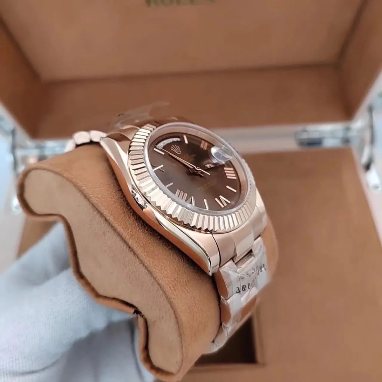 Rolex Day-Date Chocolate - Foto 3