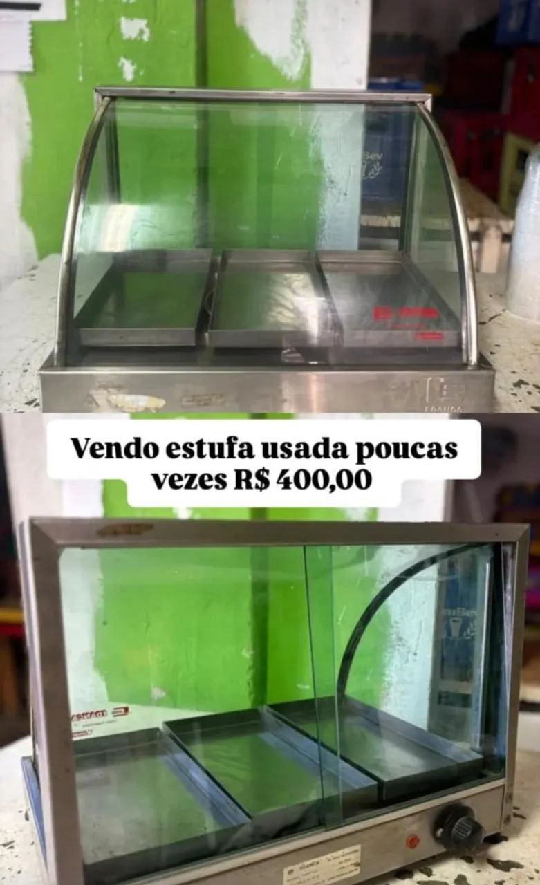 Estufa para salgados 
