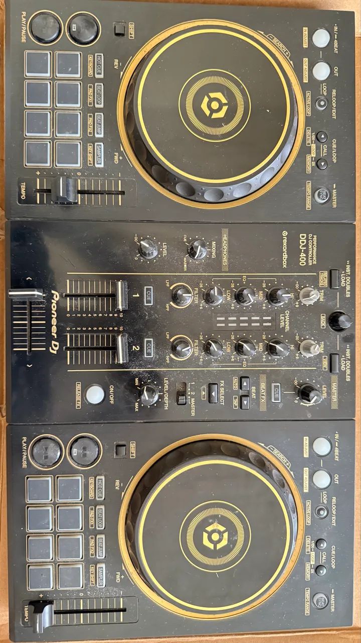 DDJ 400 SERIE OURO PIONNER + UMA CAIXA ATIVA STANER - Foto 2