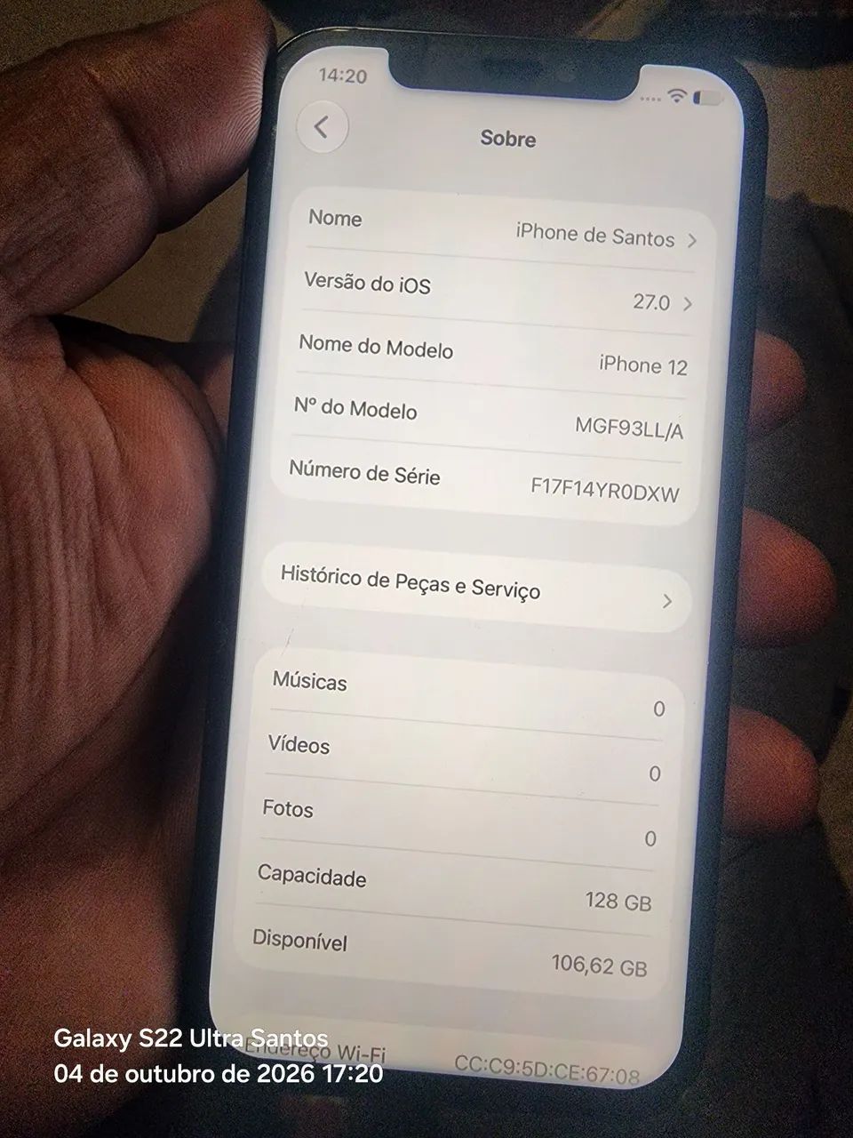 IPhone 12 5G NFC 128 Preto - Foto 3