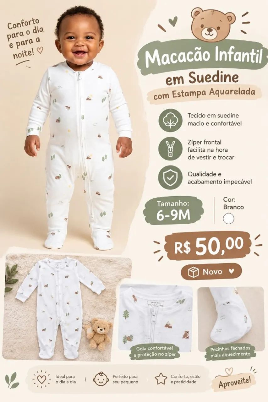 ROUPA DE BEBÊ - Foto 3