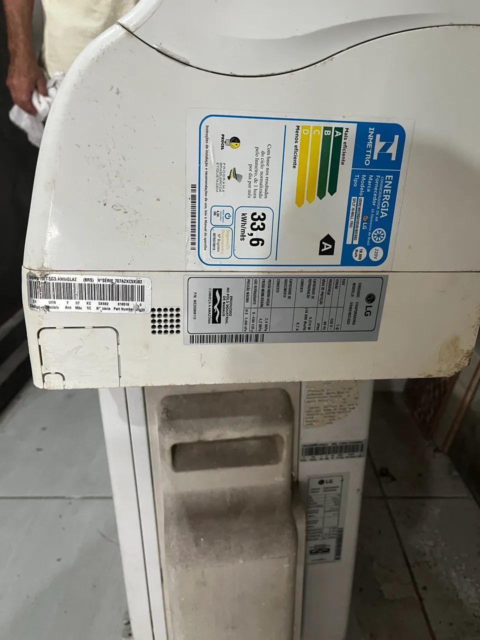 Ar condicionado Lg 18mil btus - Foto 4