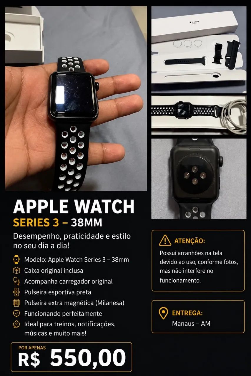Vendo esse relógio Watch 