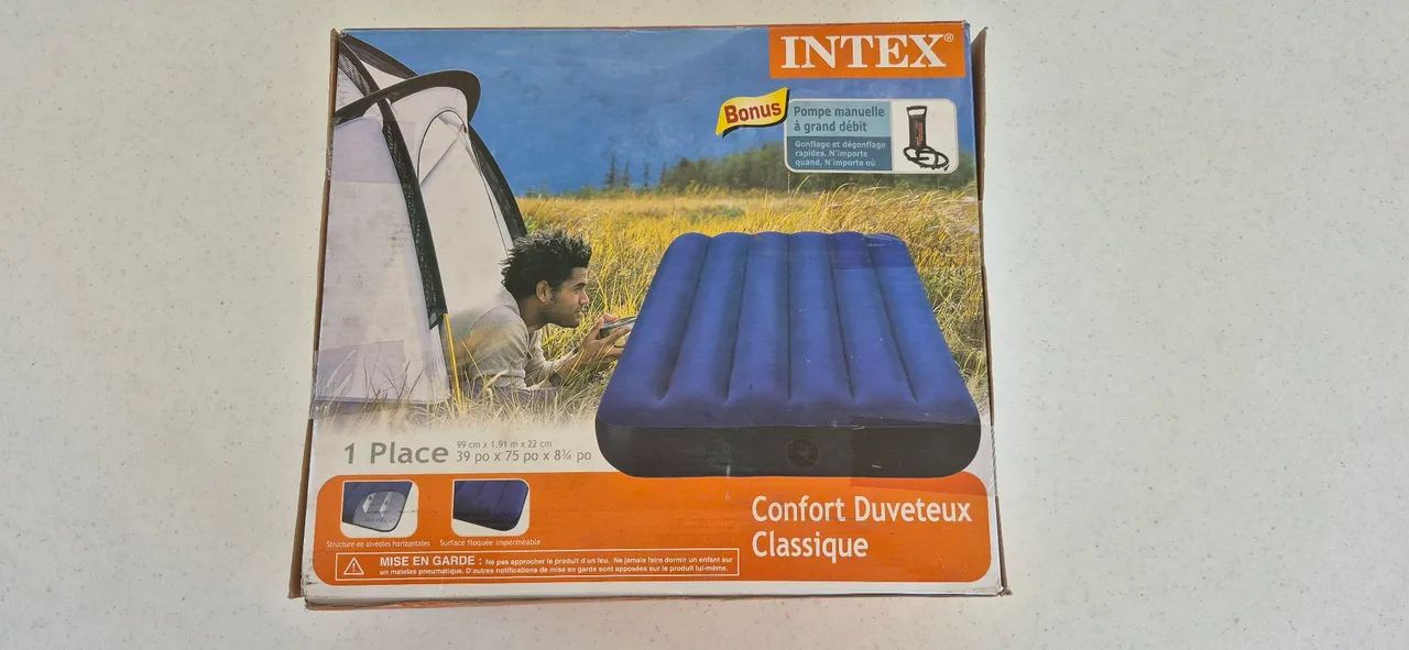 Colchão inflável solteiro com bomba - Foto 2