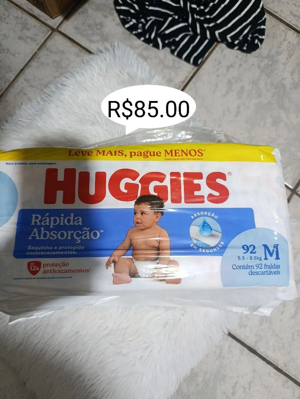 Fralda Huggies 