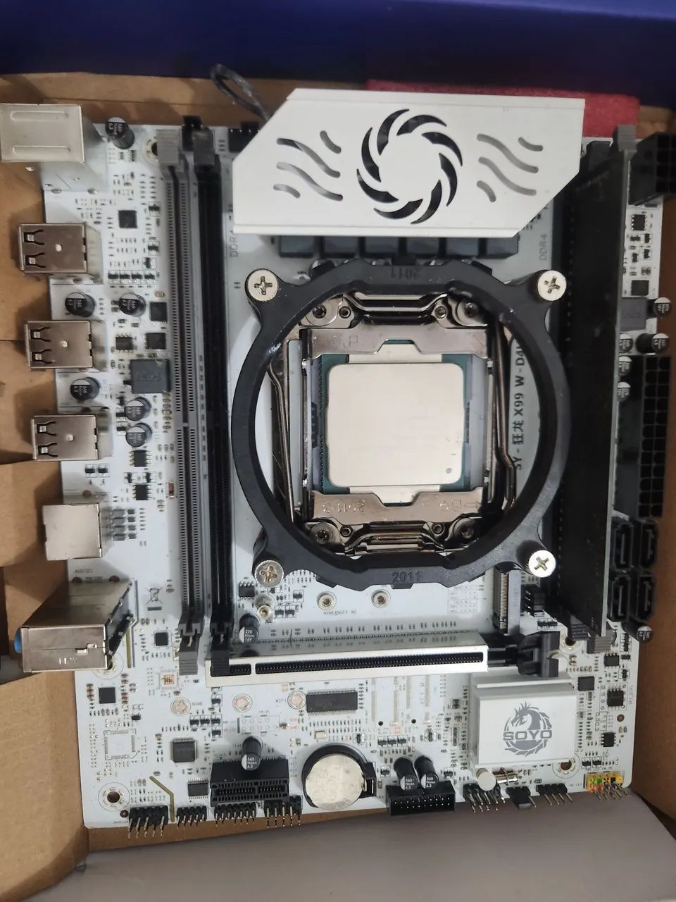 Placa mãe e processador e5-2650v3