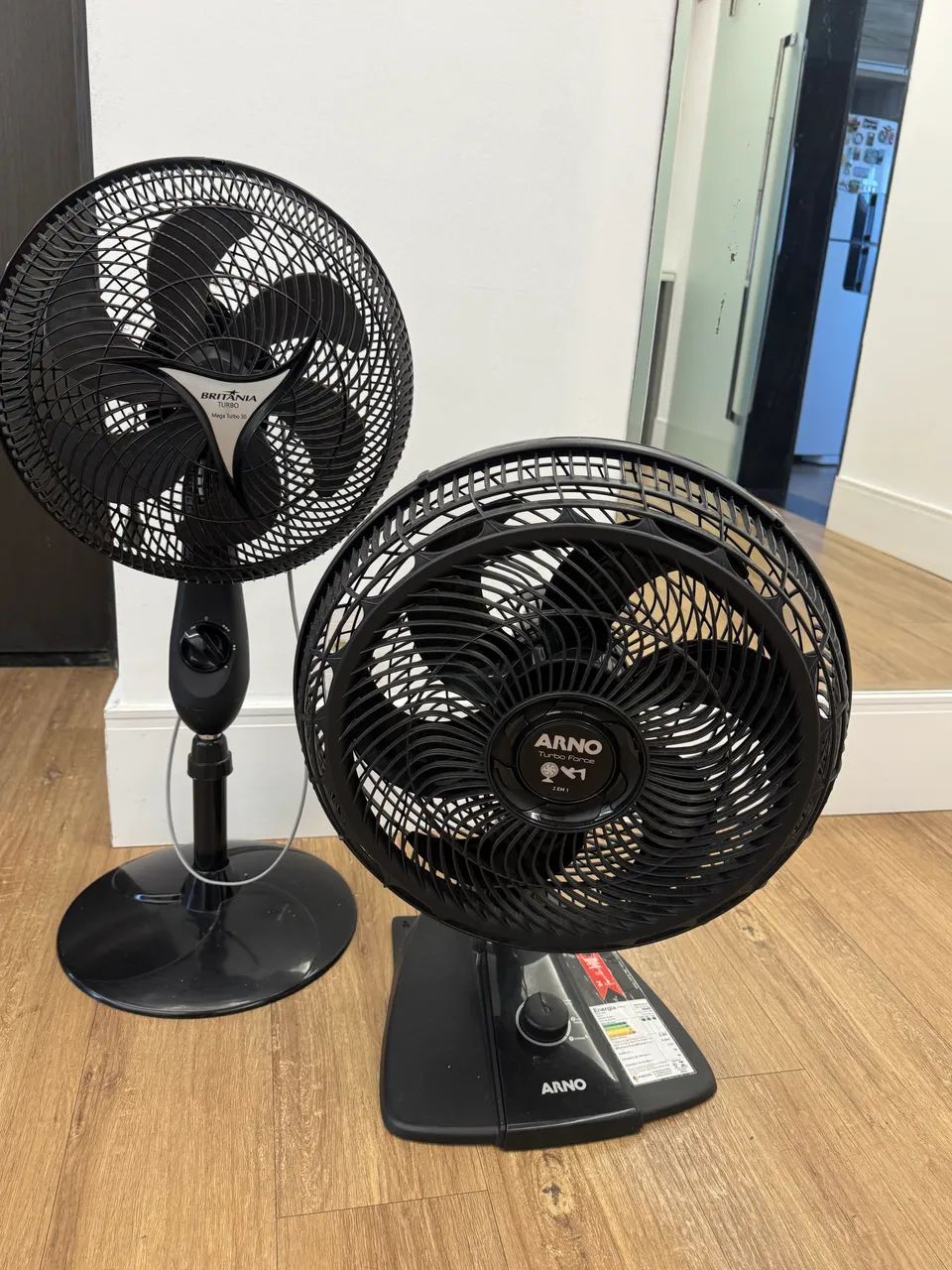 Kit dois ventiladores arno e Britânia  - Foto 3