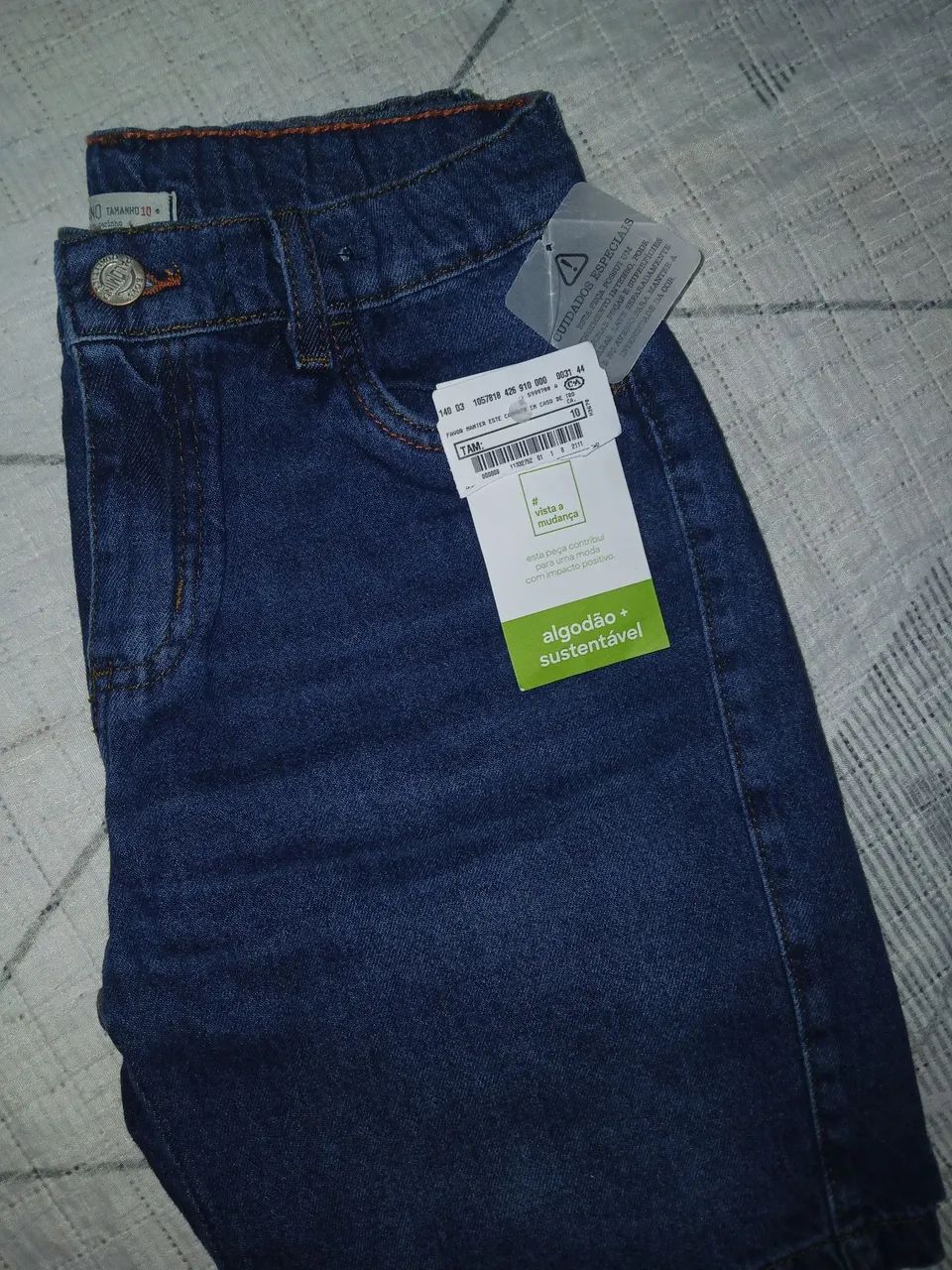 Roupa infantil jeans - Foto 3