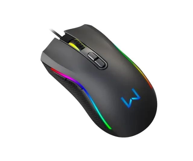 Kit Mouse E Mousepad Gamer Multi Warrior Armory Preto - Foto 2