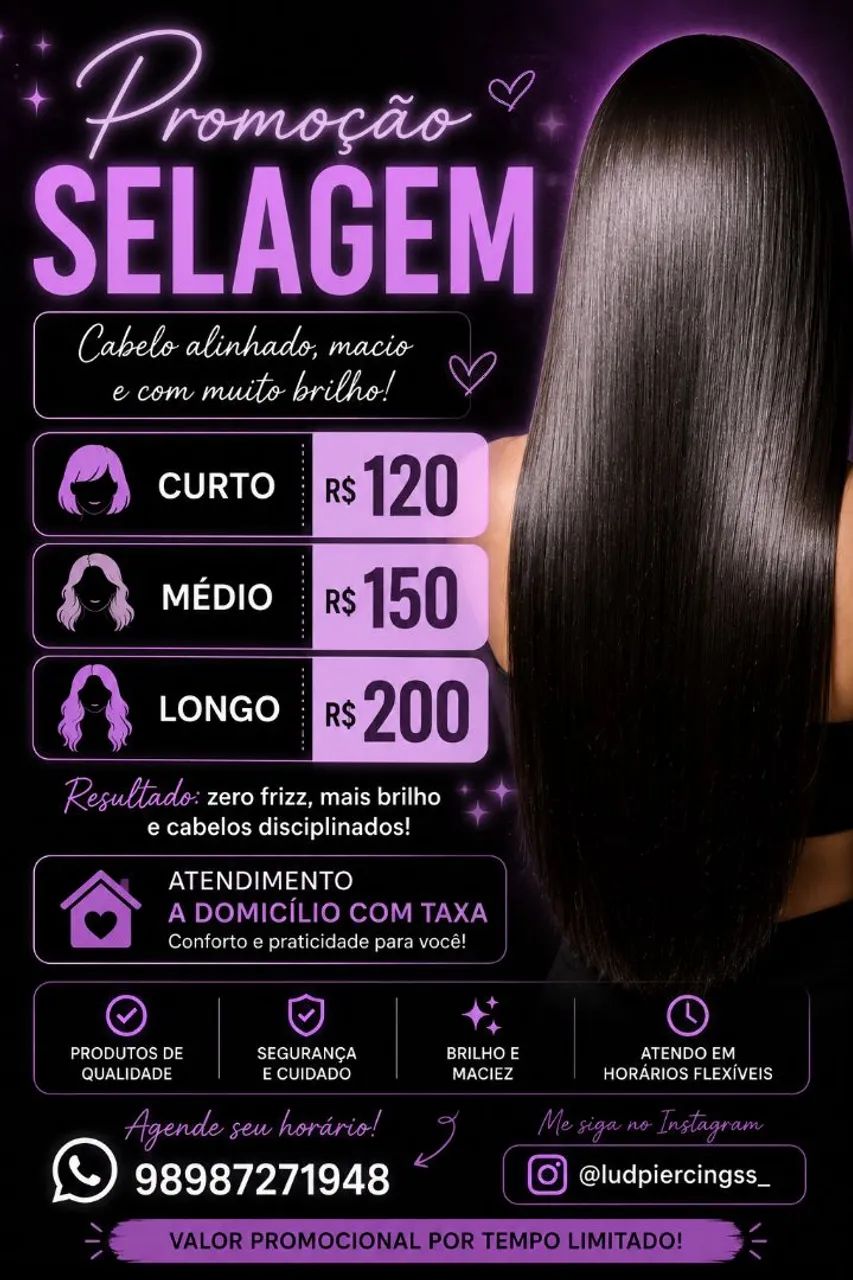 Selagem profissional.