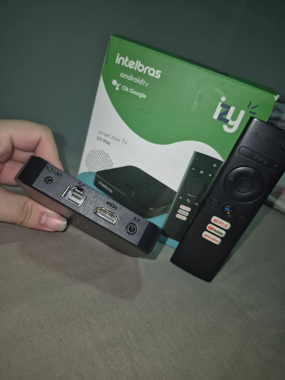 Smart TV Box Intelbras Android Com Chromecast Integrado C/Caixa - Foto 4