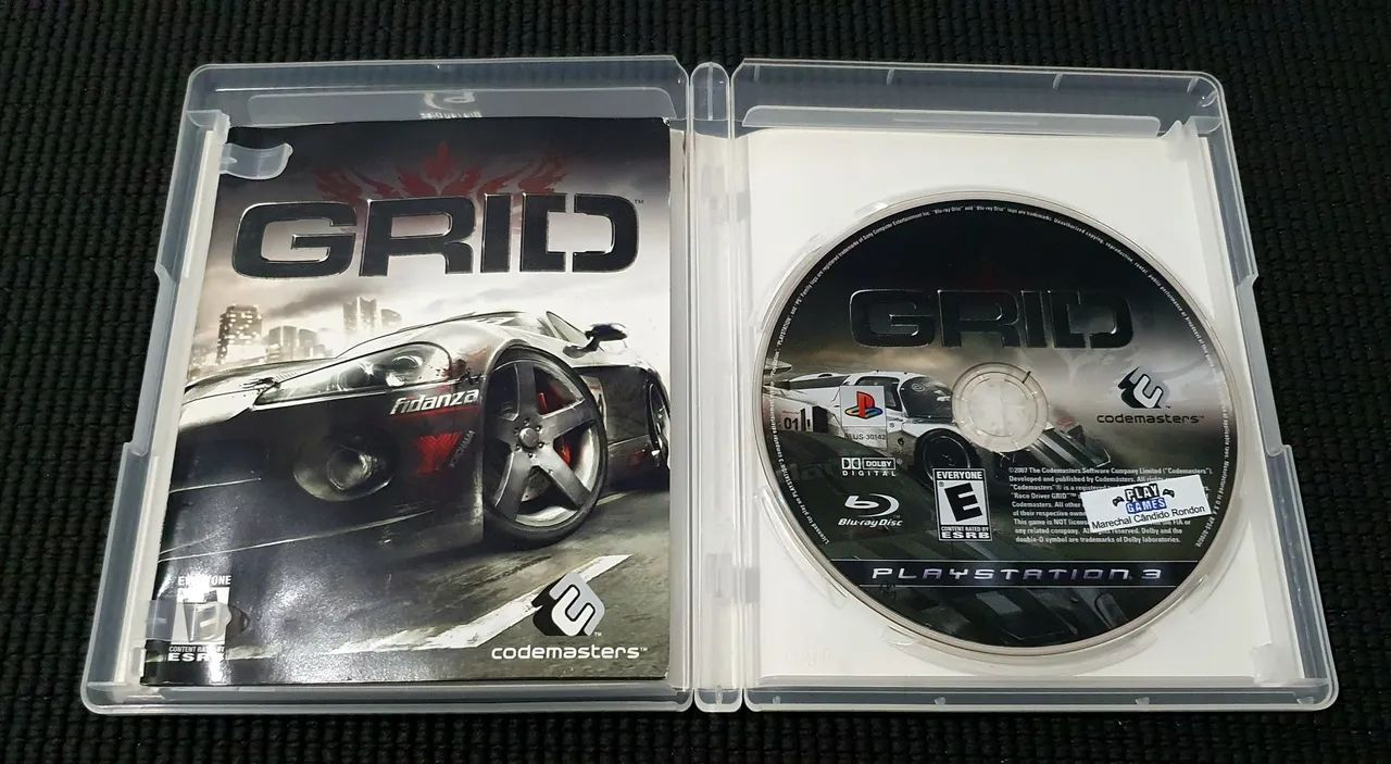 GRID PS3 COM MANUAL - Foto 3