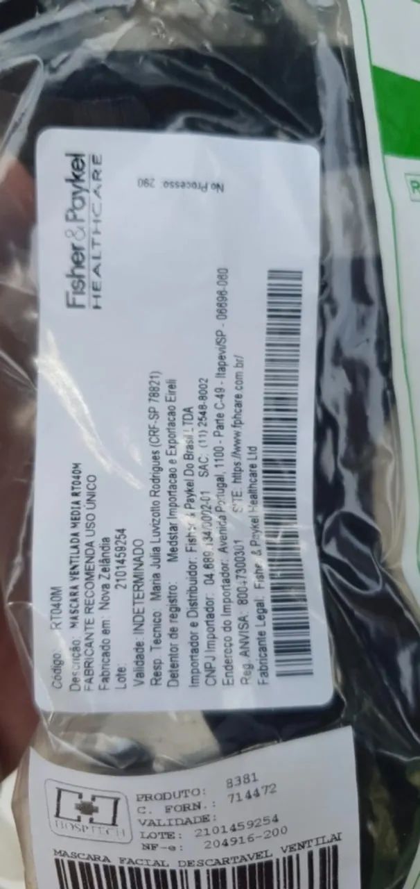 CPAP AUTO RESMART GII E20A DA BMC EM CONJUNTO COM UMIDIFICADOR E MASCARA FACIAL VENTILADA - Foto 2