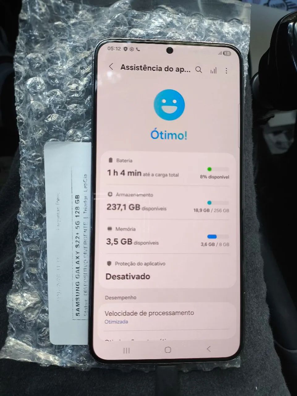 Samsung s22+ plus 256gb 8 ram funciona perfeito  - Foto 4