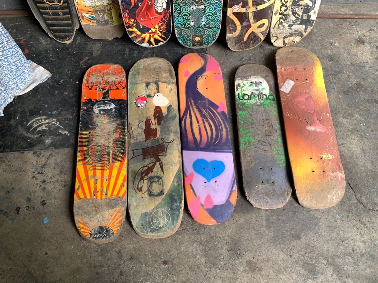 Onze peças Shape de Skate  - Foto 5