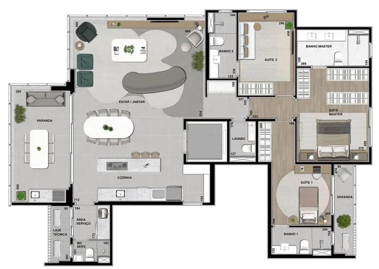 PLANTA 193m²