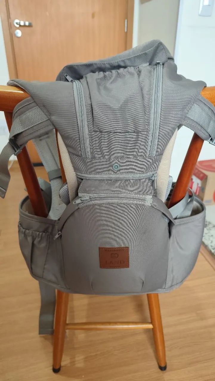 Canguru ergonômico maternity land cinza - Foto 3