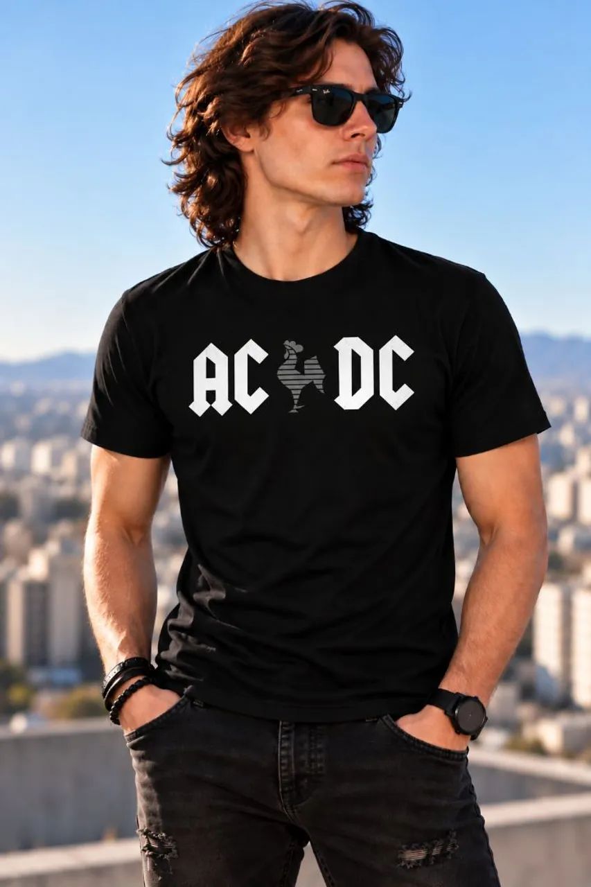 Camisa Atlético MG AC/DC rock