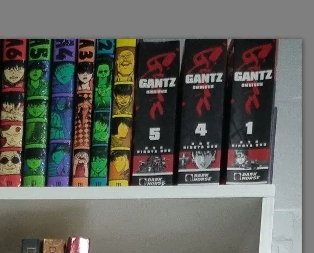 mangá AKIRA e GANTZ