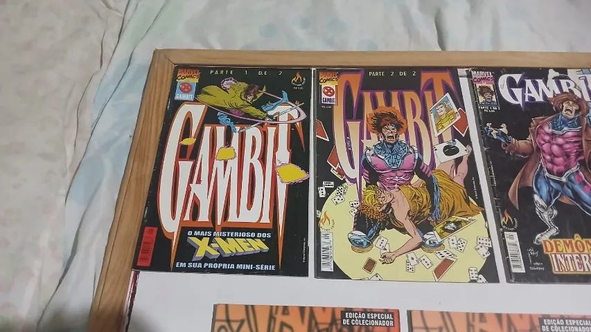 GAMBIT DOS X MEN - ENCADERNADO OU EM 2 PARTES - Foto 3